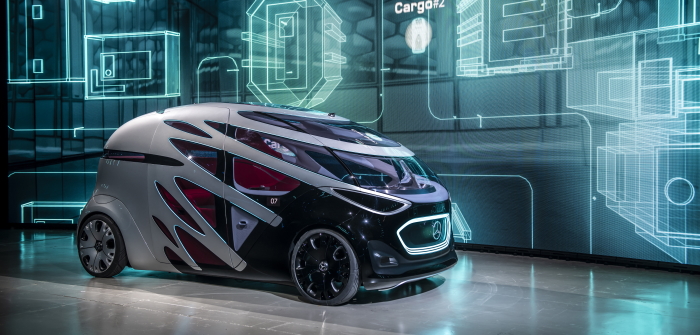 Vision Urbanetic: Das futuristische Fahrzeug von Mercedes