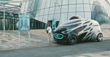 Mercedes Future Car: Ein Fahrzeug für den Verkehr der Zukunft ( Bildnachweis: © Daimler)