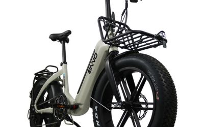 Das Blaupunkt Enno Faltbike mit massiven Fat-Bike-Reifen für jedes Terrain (Foto: Blaupunkt)