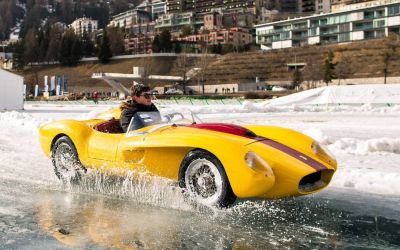 Ferrari Testa Rossa J: Ein luxuriöses Spielzeug für Autofans beim Internationalen Concours of Elegance in St. Moritz. (Foto: The Little Car Company / Ben Lewis)