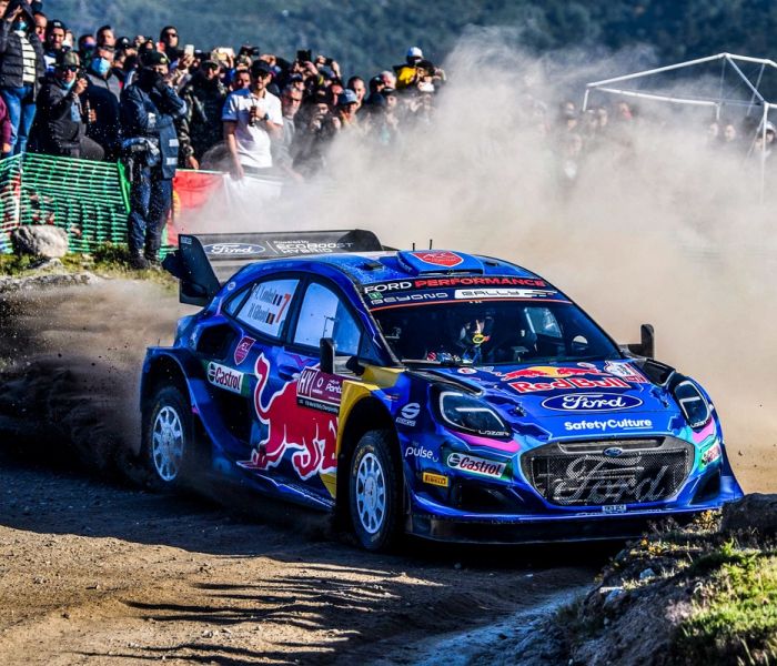 Erfolgreiches Teamwork: Tänak und Järveoja meistern anspruchsvolle Rallye Portugal für M-Sport Ford (Foto: Ford-Werke GmbH)