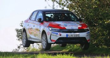 ADAC Rallye Stemweder Berg: Entscheidung im Titelkampf des Opel Electric Rally (Foto: Stellantis Germany GmbH)