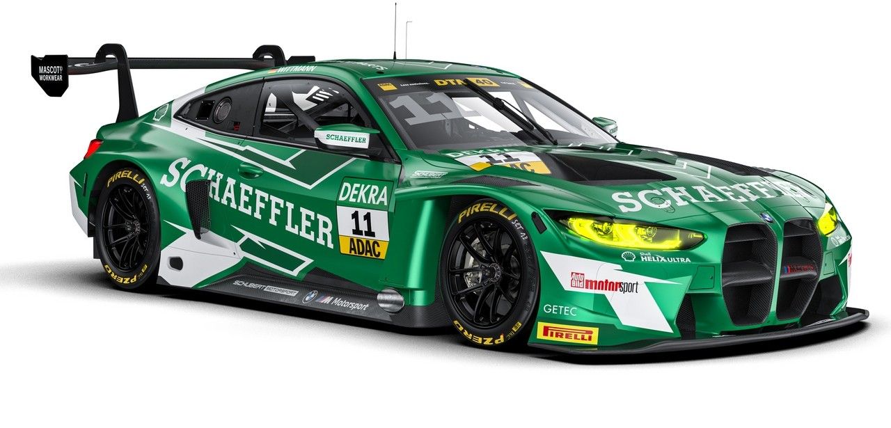 Sheldon van der Linde startet im gelb-roten Shell-Auto in die DTM-Saison