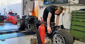 Steinhausen-Team optimiert Yamaha-Seitenwagenmotor mit THM-Prüfstand, Feintuning und technischer (Foto: Technische Hochschule Mittelhessen)