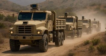 Autonome Dual-Use-Fahrzeugplattformen erhöhen Resilienz in extremen militärischen und (Foto: Arnold NextG/ AI)