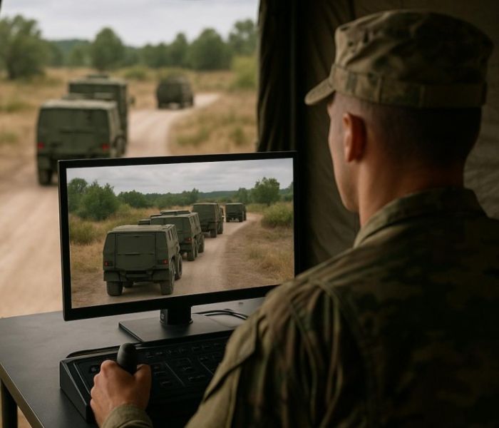 Autonome Plattformen im sicherheitskritischen Gel&auml;nde (Foto: Arnold NextG AI)