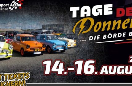 Tage des Donners: Nostalgische Ostklassiker und Motorsport-Action in (Foto: Motorsport Arena Oschersleben GmbH)